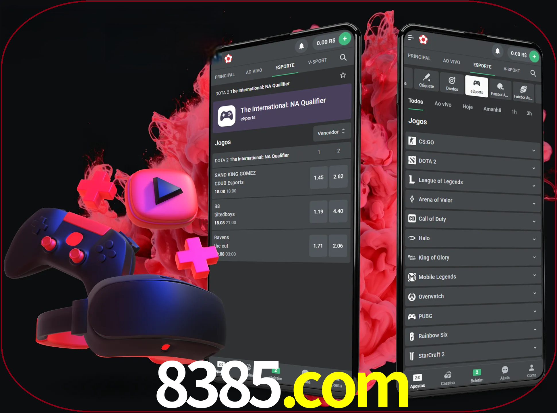 Para ter a aplicação móvel 8385 no seu smartphone, basta descarregar o ficheiro apk e seguir as instruções.