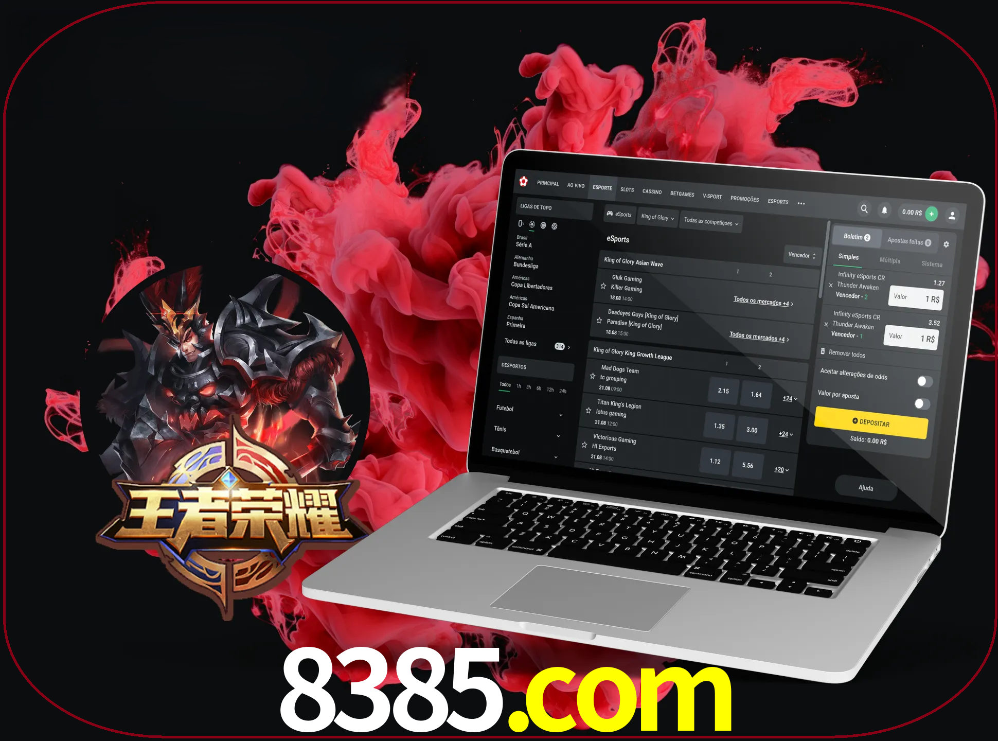 Um jogo global que conquistou os corações dos utilizadores de todo o mundo e que foi desenvolvido na China está disponível no 8385.