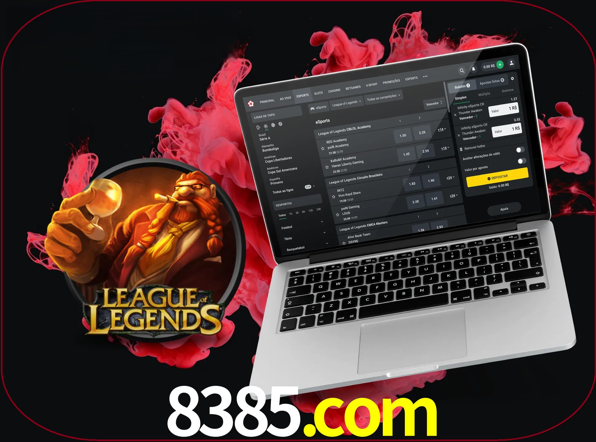 Se é um fã deste jogo, muitos torneios fantásticos que o vão surpreender estão disponíveis no 8385.